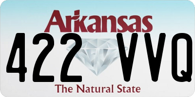 AR license plate 422VVQ