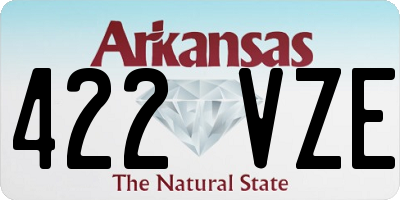 AR license plate 422VZE