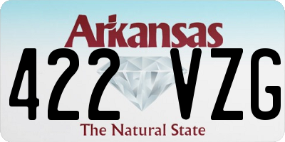 AR license plate 422VZG