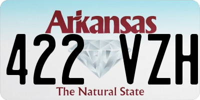 AR license plate 422VZH