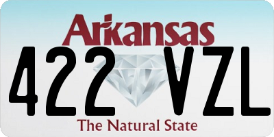 AR license plate 422VZL