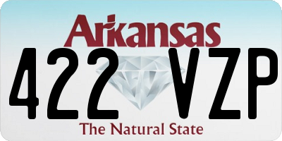 AR license plate 422VZP