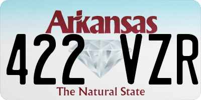 AR license plate 422VZR