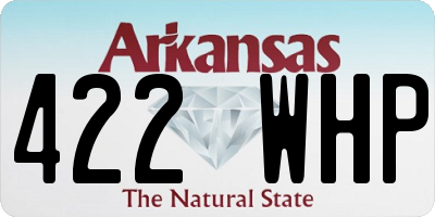 AR license plate 422WHP