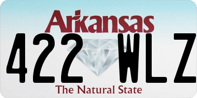 AR license plate 422WLZ