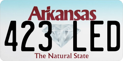 AR license plate 423LED