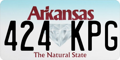 AR license plate 424KPG