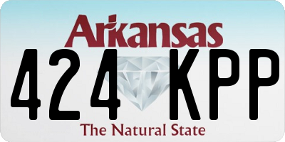 AR license plate 424KPP