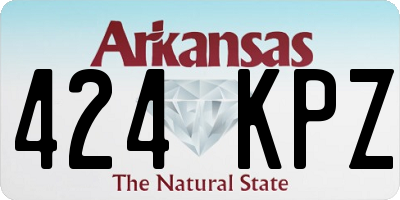 AR license plate 424KPZ