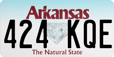 AR license plate 424KQE
