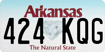AR license plate 424KQG