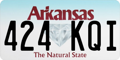 AR license plate 424KQI