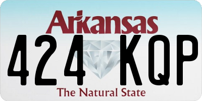 AR license plate 424KQP