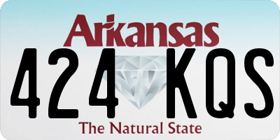 AR license plate 424KQS