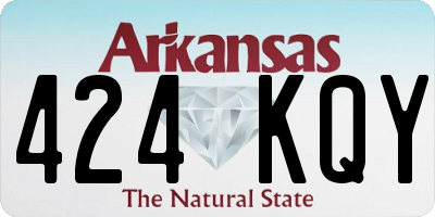 AR license plate 424KQY