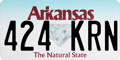 AR license plate 424KRN