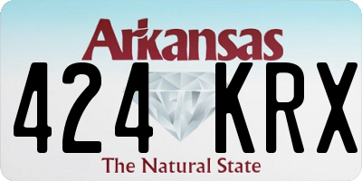 AR license plate 424KRX