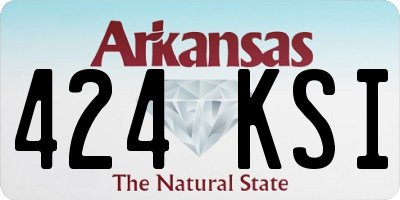 AR license plate 424KSI