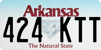 AR license plate 424KTT