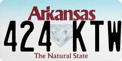 AR license plate 424KTW