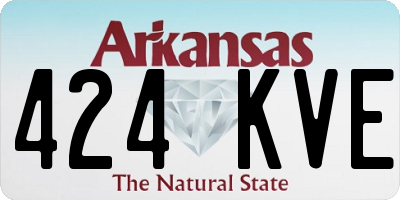 AR license plate 424KVE