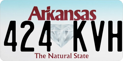 AR license plate 424KVH