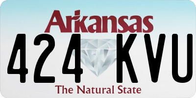 AR license plate 424KVU