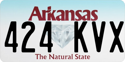 AR license plate 424KVX