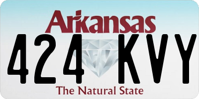 AR license plate 424KVY
