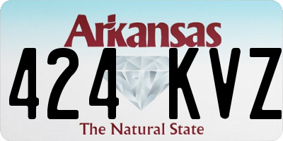 AR license plate 424KVZ