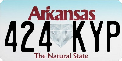 AR license plate 424KYP