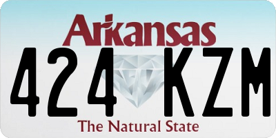 AR license plate 424KZM