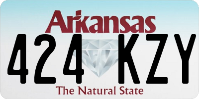 AR license plate 424KZY