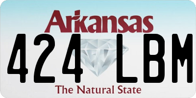 AR license plate 424LBM