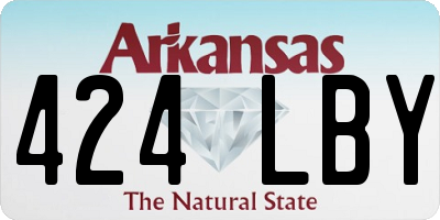 AR license plate 424LBY