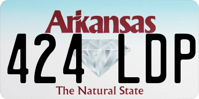 AR license plate 424LDP