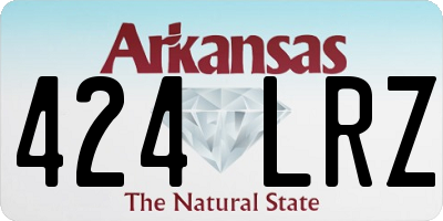 AR license plate 424LRZ