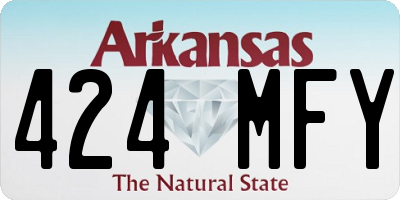 AR license plate 424MFY