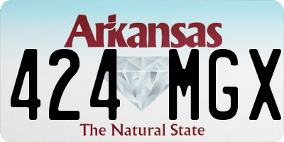 AR license plate 424MGX