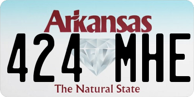 AR license plate 424MHE