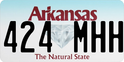 AR license plate 424MHH
