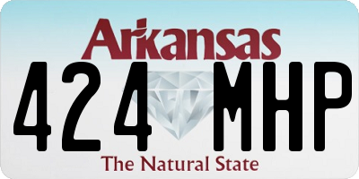 AR license plate 424MHP