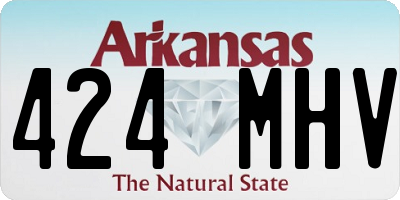 AR license plate 424MHV