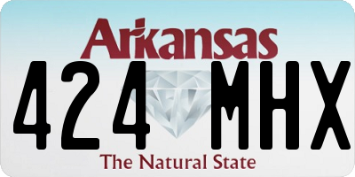 AR license plate 424MHX