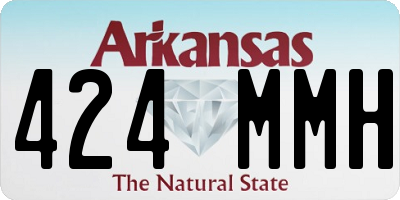 AR license plate 424MMH