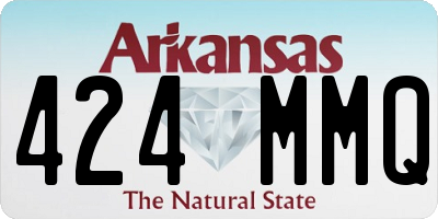 AR license plate 424MMQ