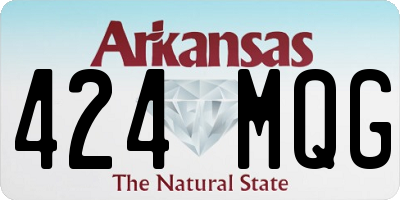AR license plate 424MQG