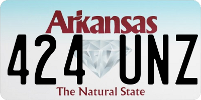 AR license plate 424UNZ