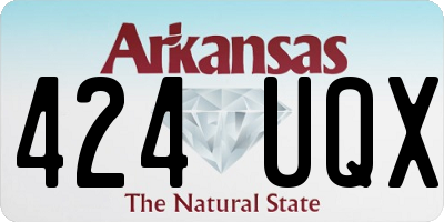 AR license plate 424UQX