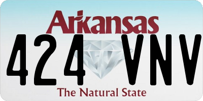 AR license plate 424VNV